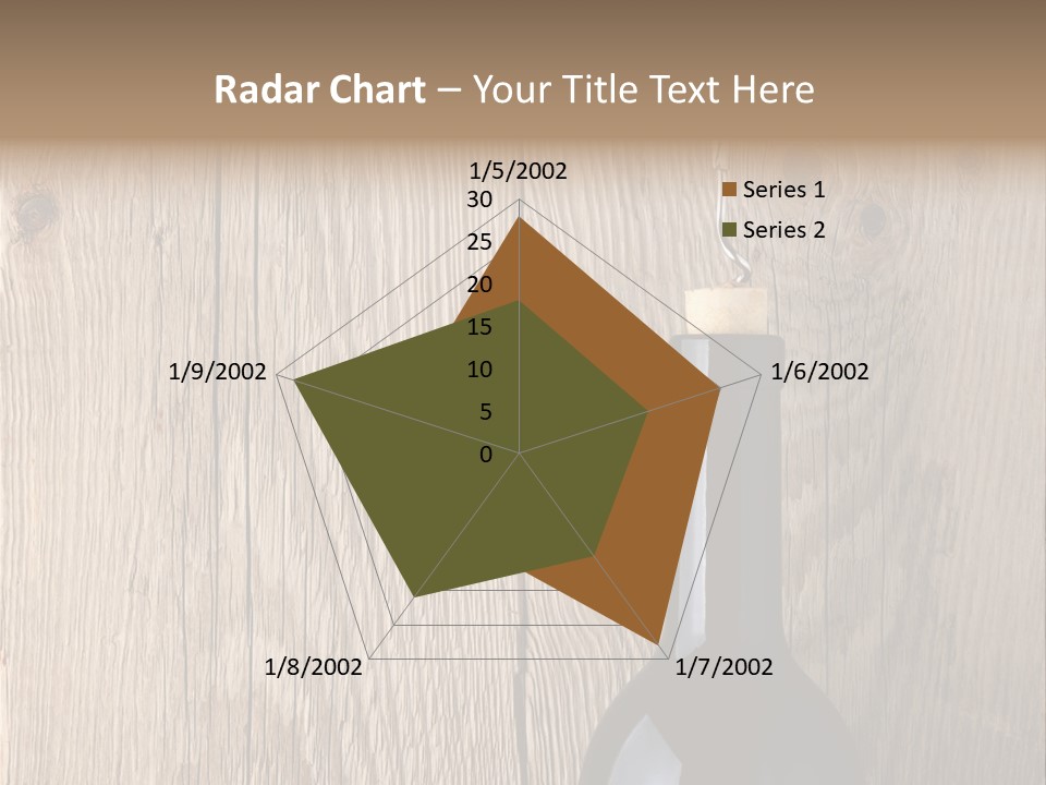 Drink Table Textured PowerPoint Template