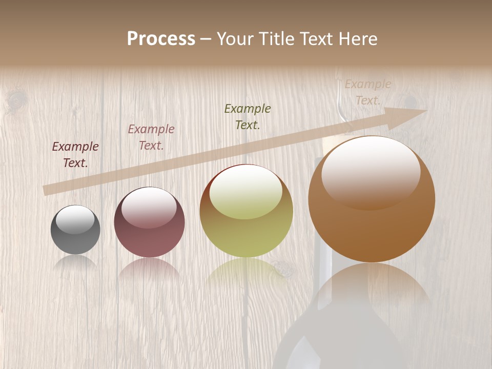 Drink Table Textured PowerPoint Template