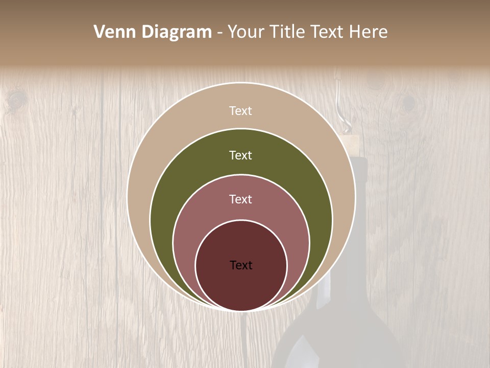 Drink Table Textured PowerPoint Template