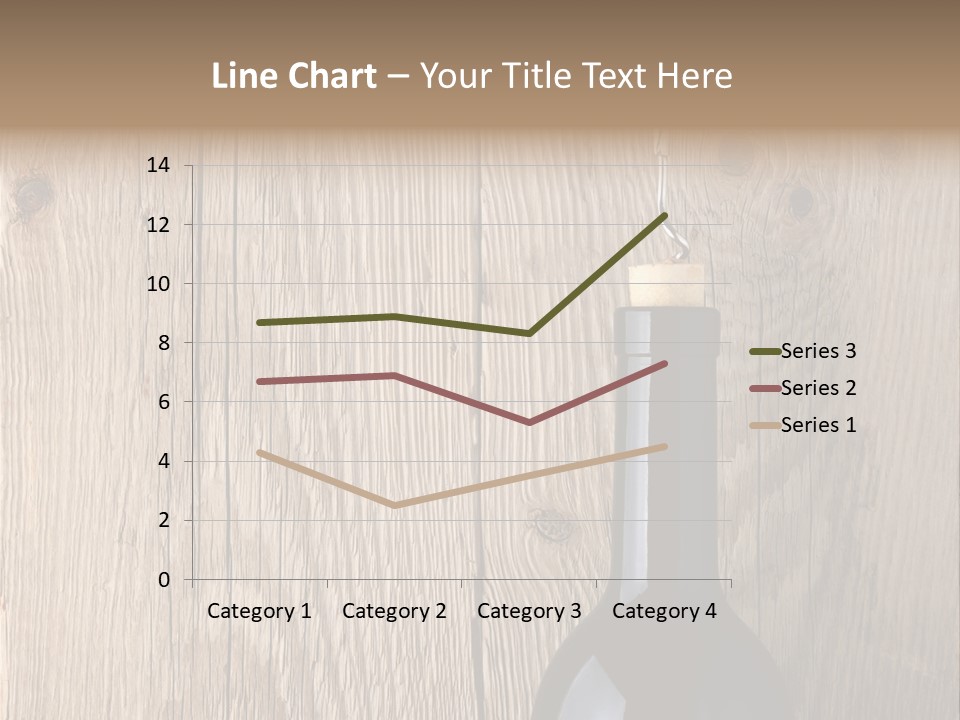 Drink Table Textured PowerPoint Template