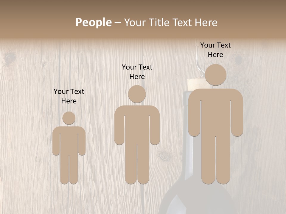 Drink Table Textured PowerPoint Template