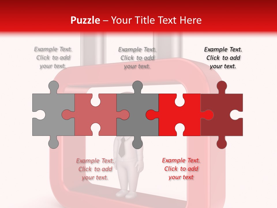 Work Dependent Metallic PowerPoint Template