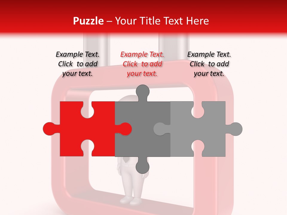 Work Dependent Metallic PowerPoint Template