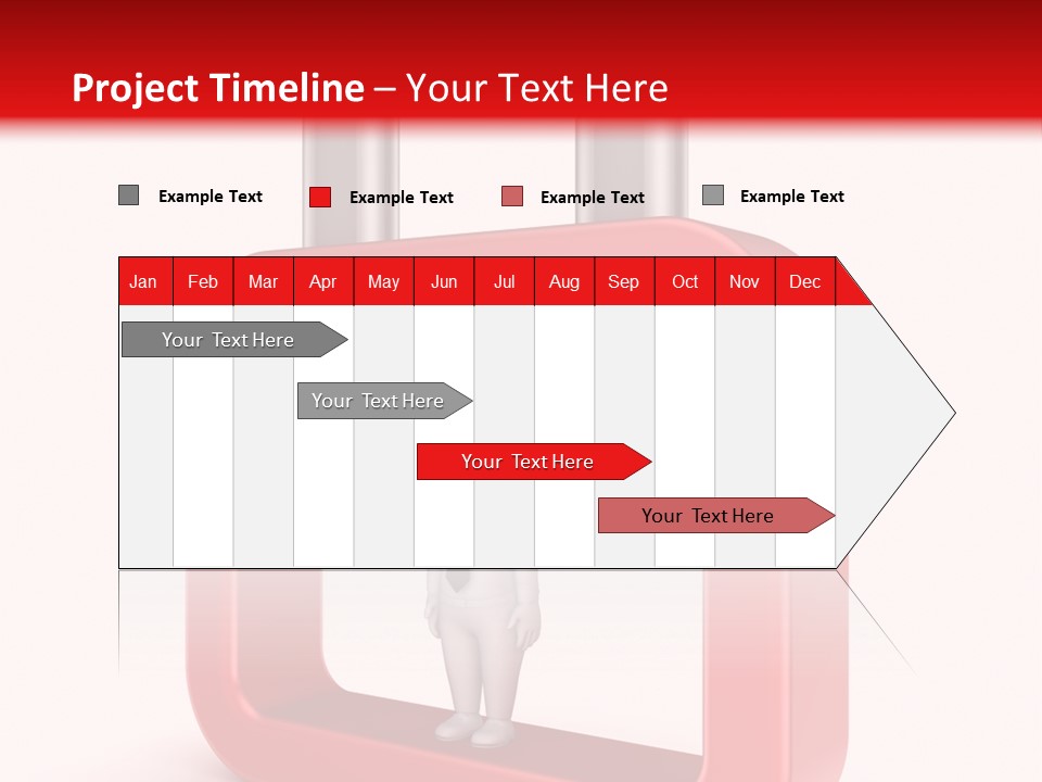 Work Dependent Metallic PowerPoint Template