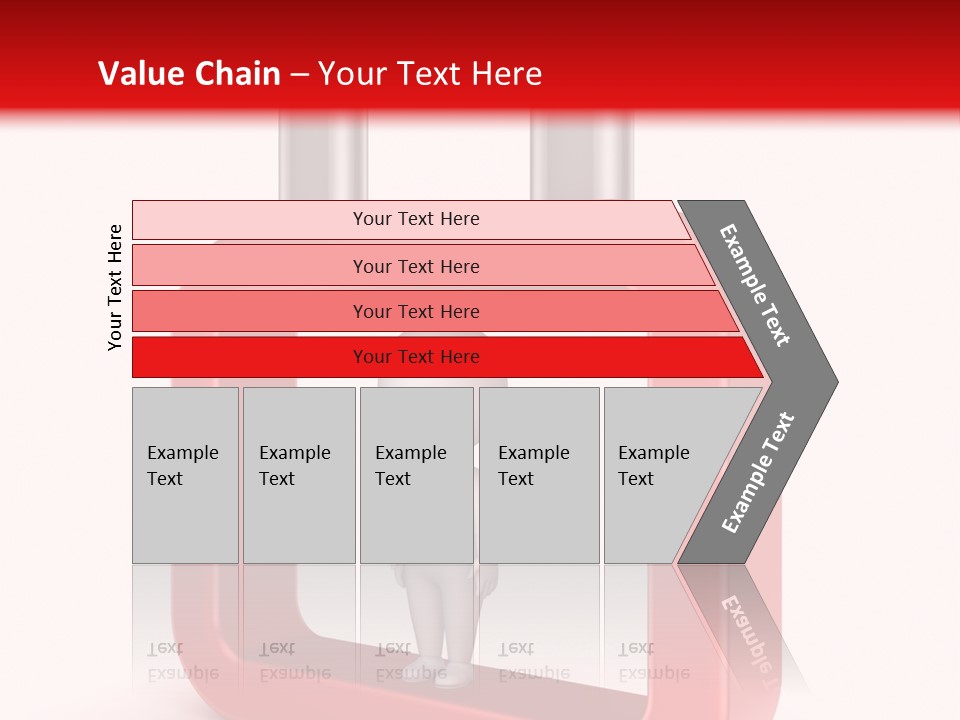 Work Dependent Metallic PowerPoint Template