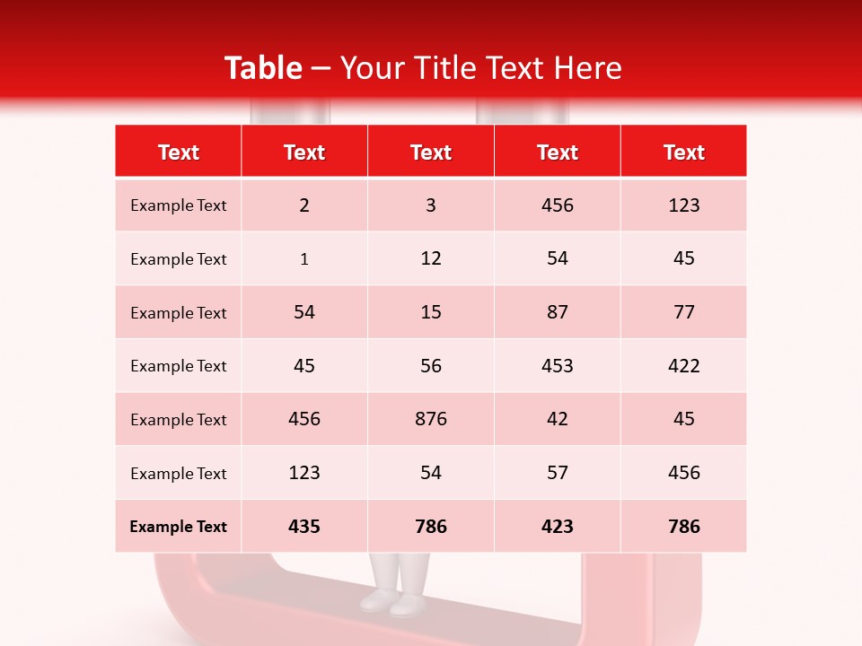 Work Dependent Metallic PowerPoint Template