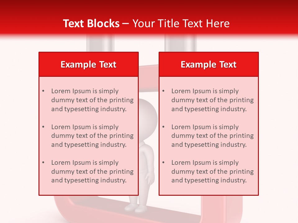 Work Dependent Metallic PowerPoint Template