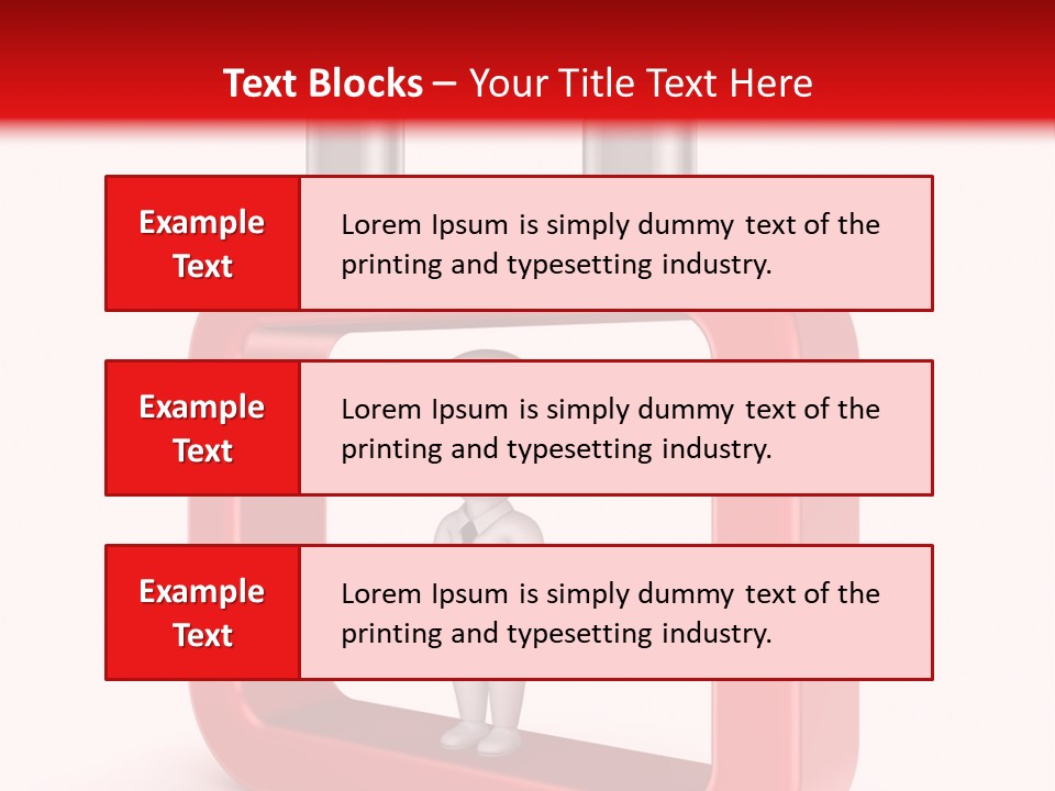 Work Dependent Metallic PowerPoint Template