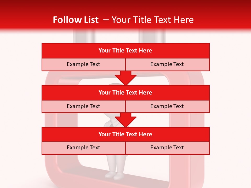 Work Dependent Metallic PowerPoint Template