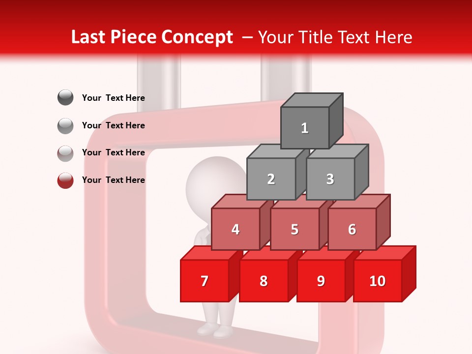 Work Dependent Metallic PowerPoint Template