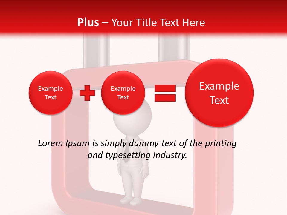 Work Dependent Metallic PowerPoint Template