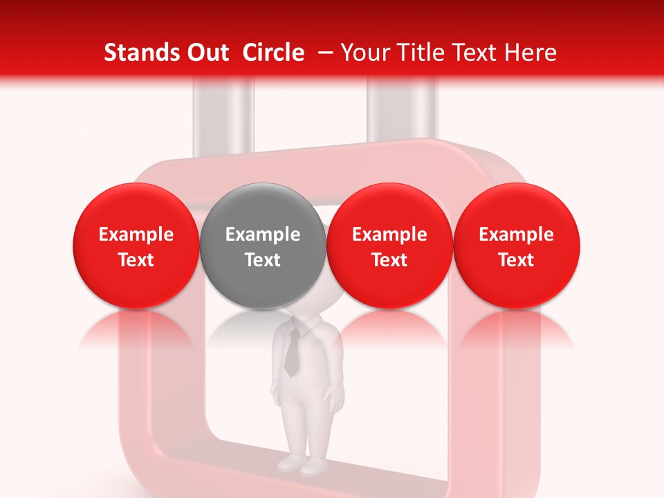 Work Dependent Metallic PowerPoint Template