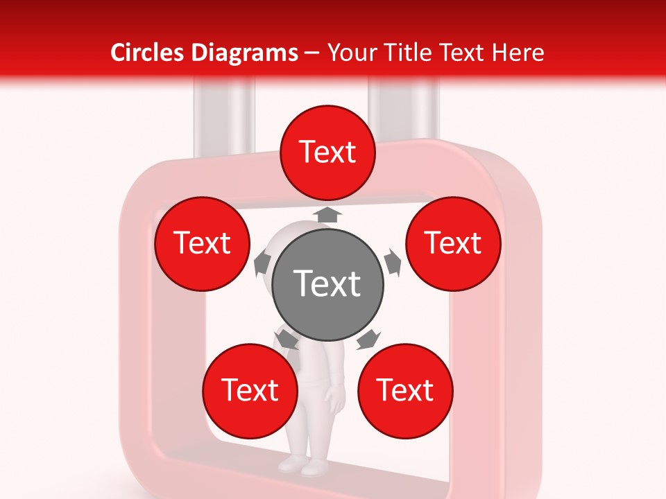 Work Dependent Metallic PowerPoint Template