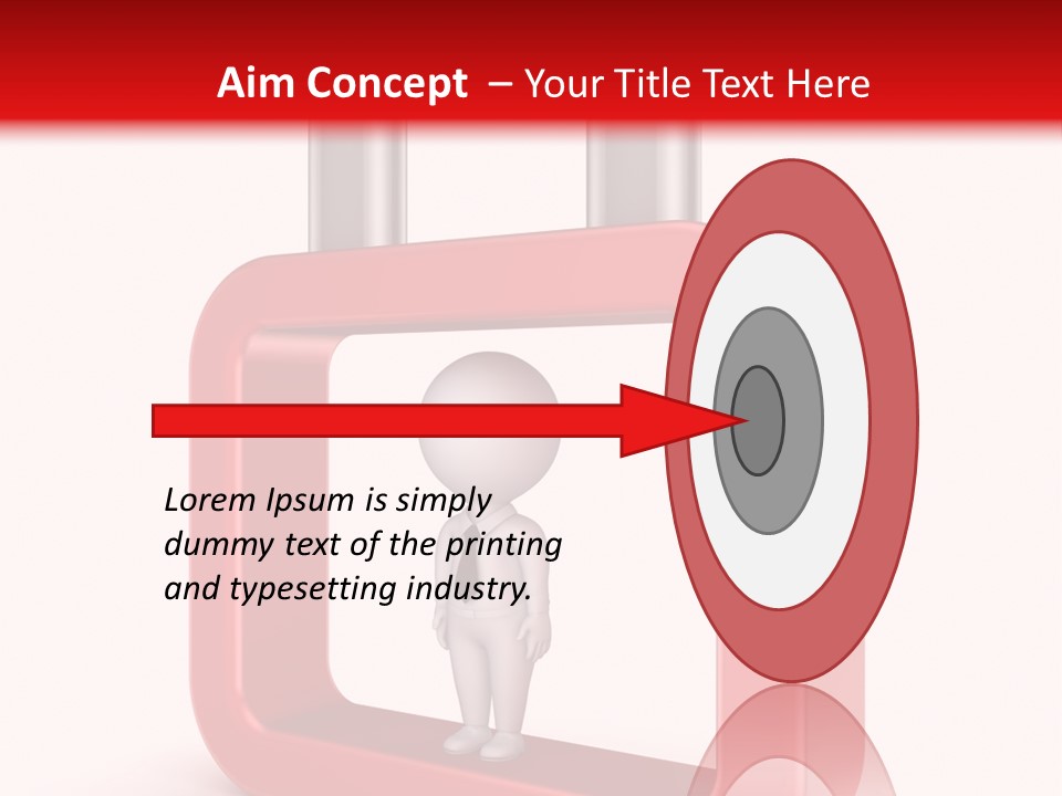 Work Dependent Metallic PowerPoint Template