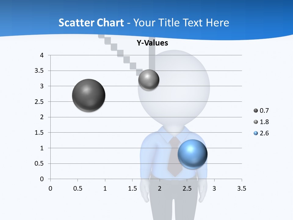 Click Pushing Silhouette PowerPoint Template