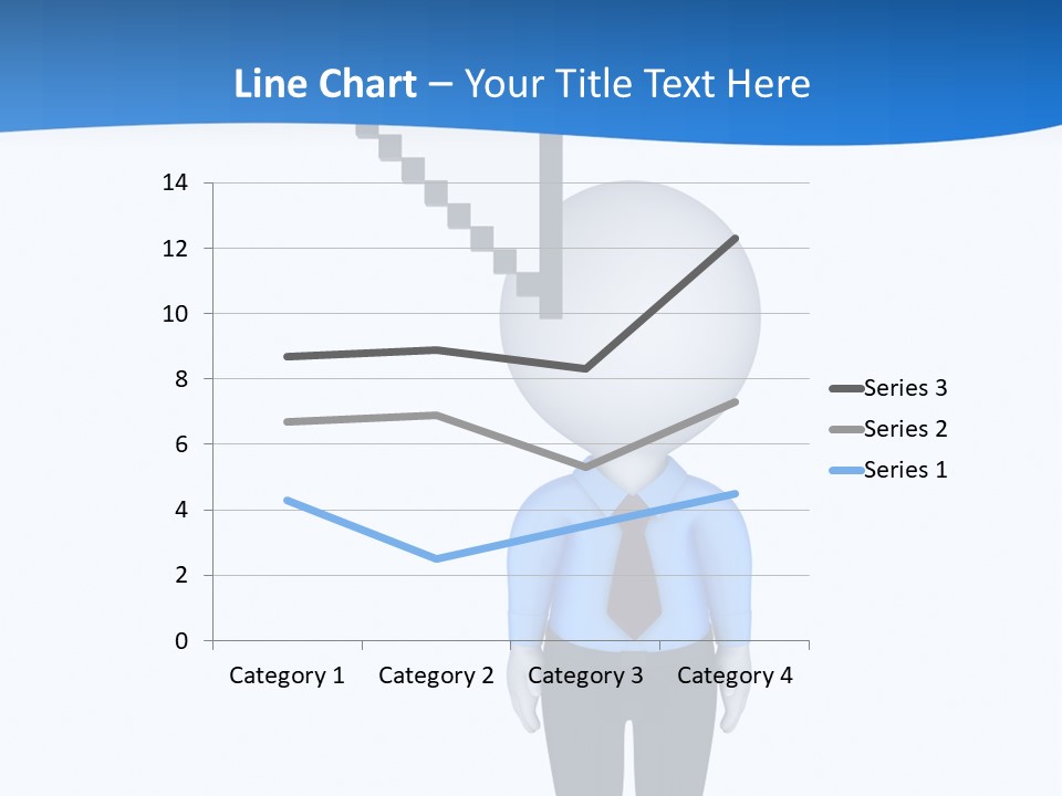 Click Pushing Silhouette PowerPoint Template