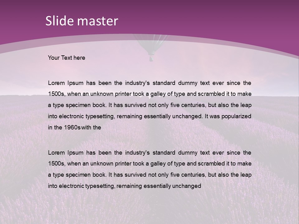 Past Time Vivid Color PowerPoint Template