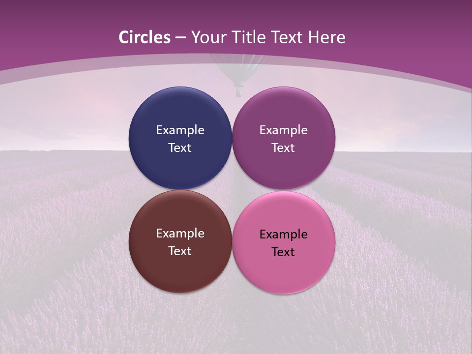 Past Time Vivid Color PowerPoint Template