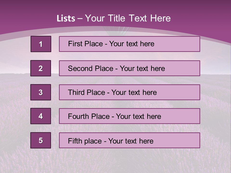 Past Time Vivid Color PowerPoint Template