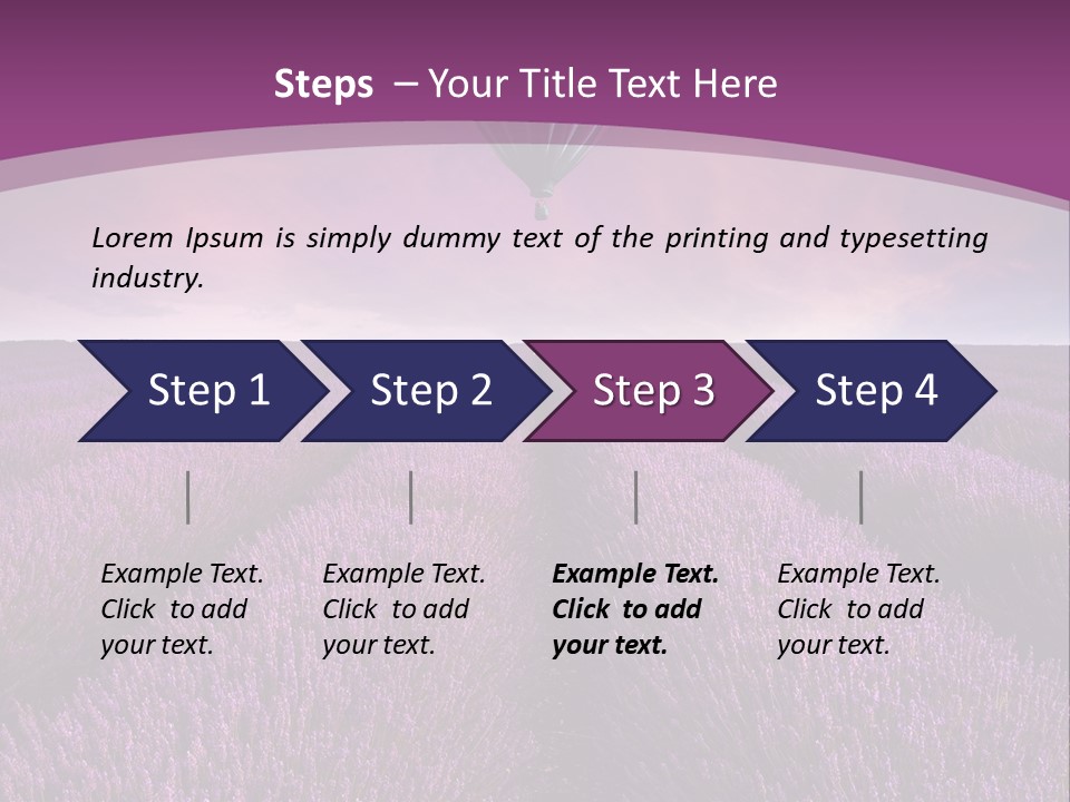 Past Time Vivid Color PowerPoint Template
