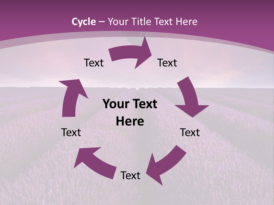 Past Time Vivid Color PowerPoint Template