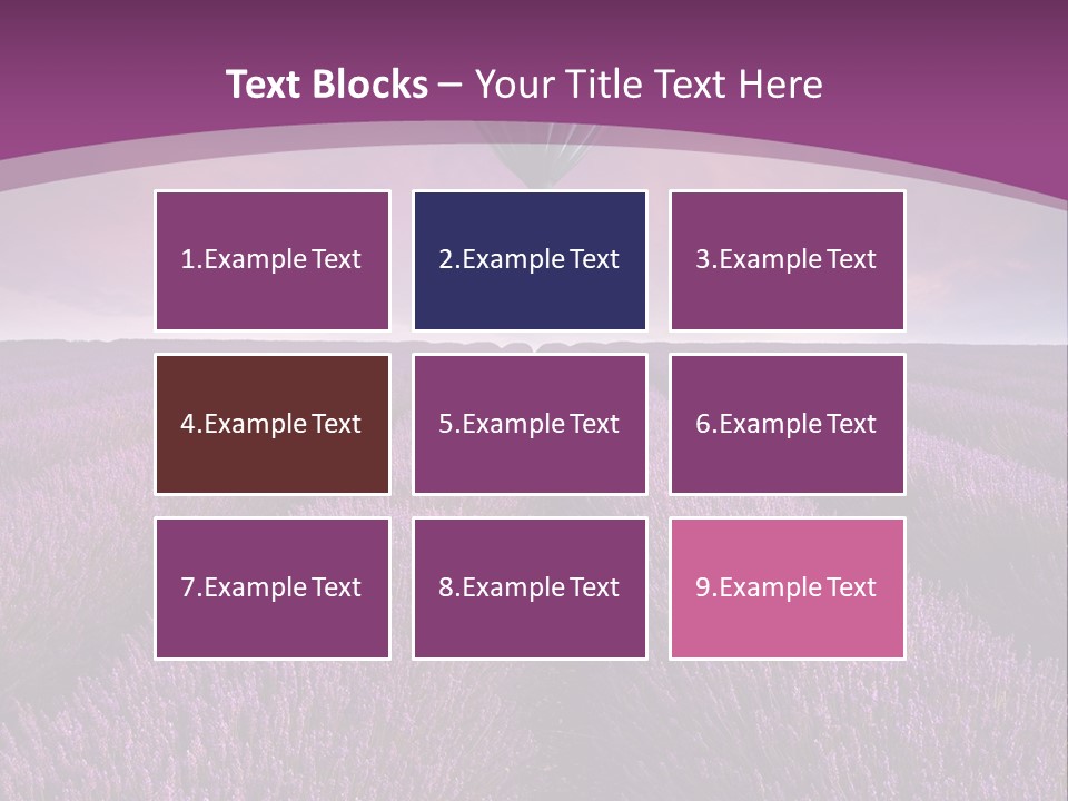 Past Time Vivid Color PowerPoint Template