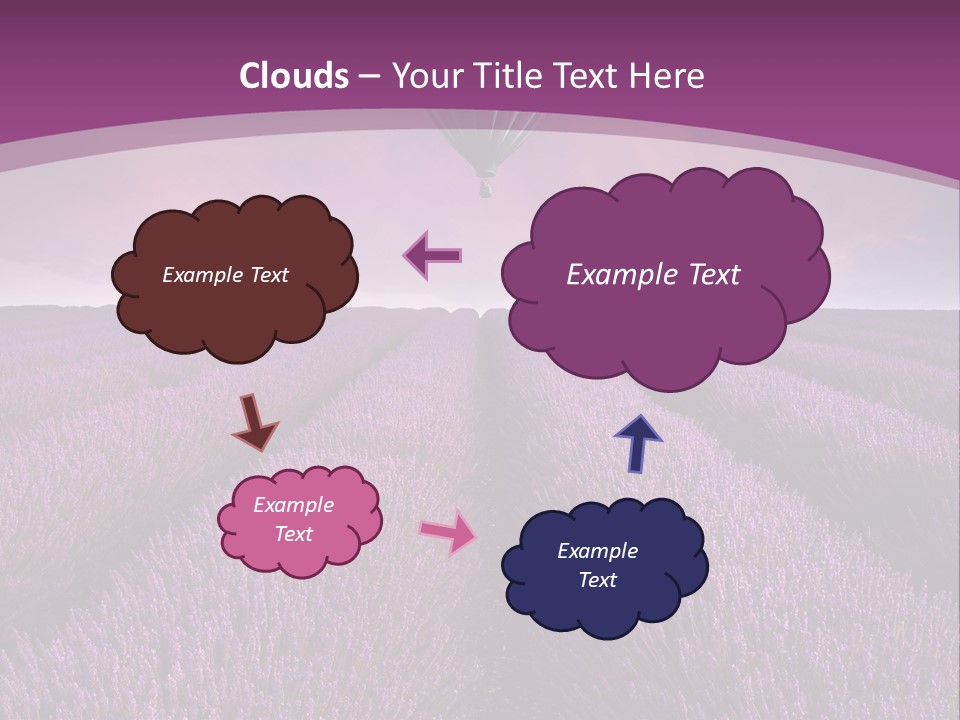 Past Time Vivid Color PowerPoint Template
