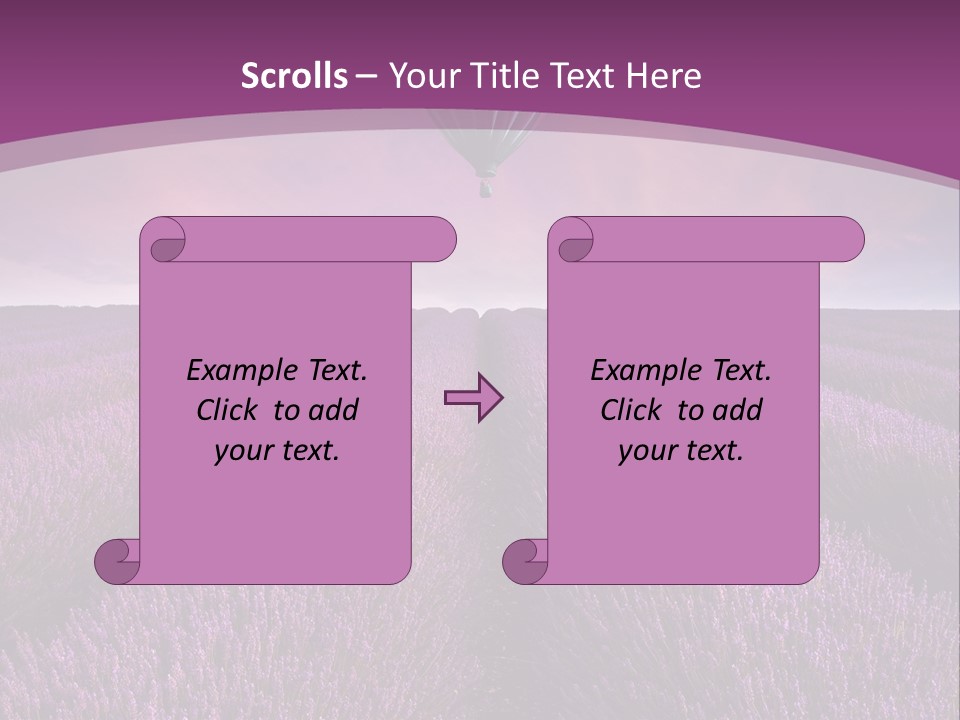 Past Time Vivid Color PowerPoint Template