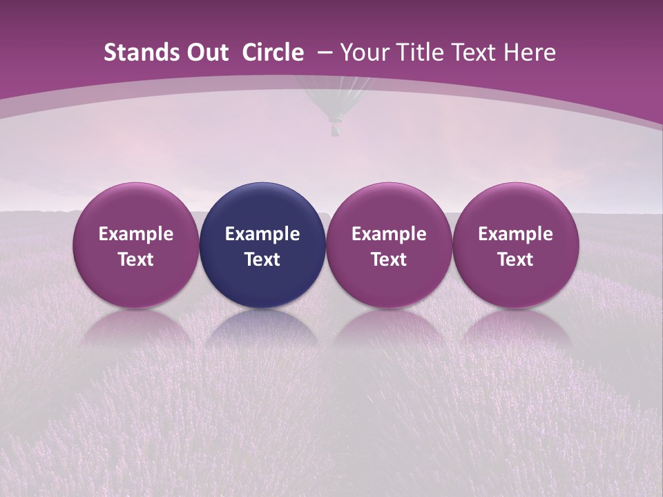 Past Time Vivid Color PowerPoint Template