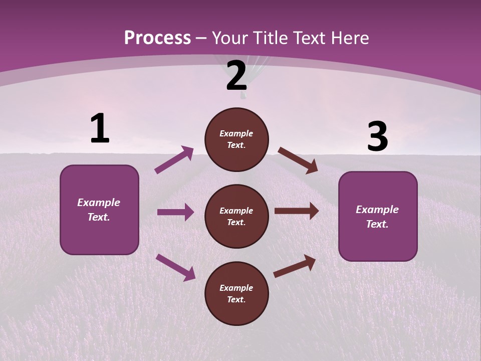 Past Time Vivid Color PowerPoint Template