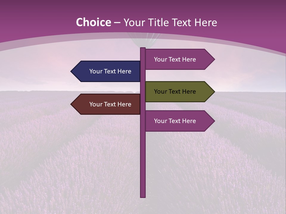 Past Time Vivid Color PowerPoint Template