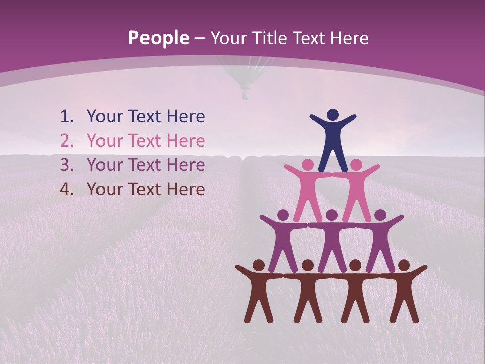 Past Time Vivid Color PowerPoint Template