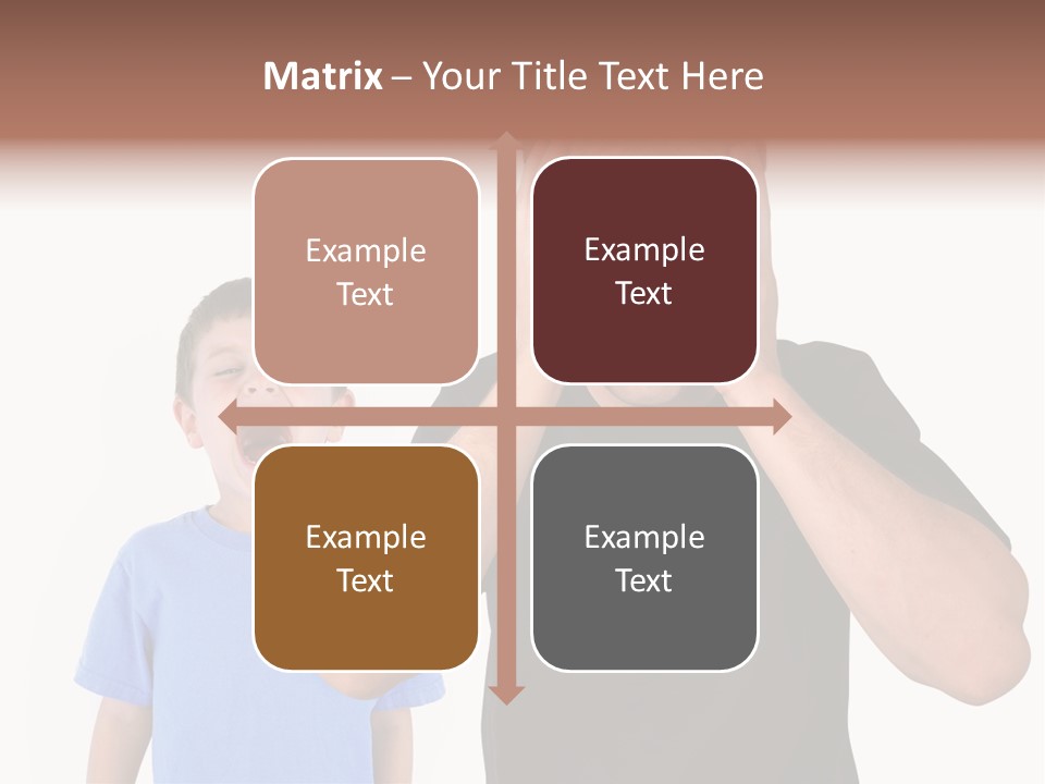 Person Confrontation Male PowerPoint Template