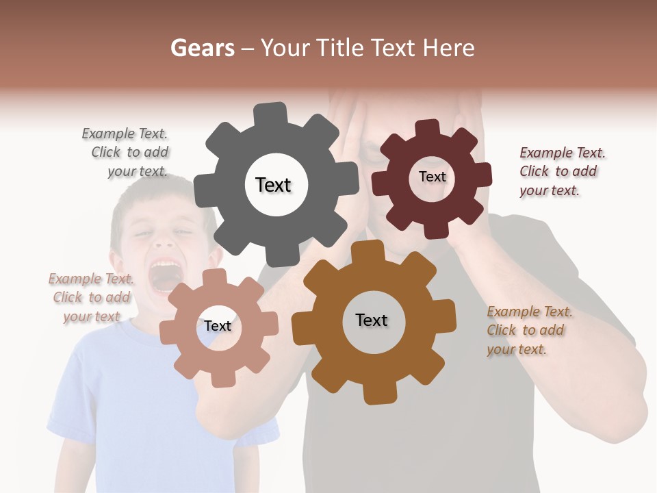 Person Confrontation Male PowerPoint Template