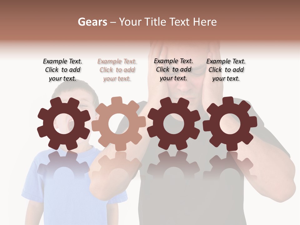 Person Confrontation Male PowerPoint Template