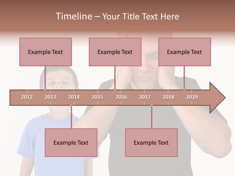 Person Confrontation Male PowerPoint Template