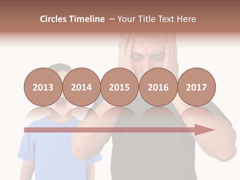 Person Confrontation Male PowerPoint Template