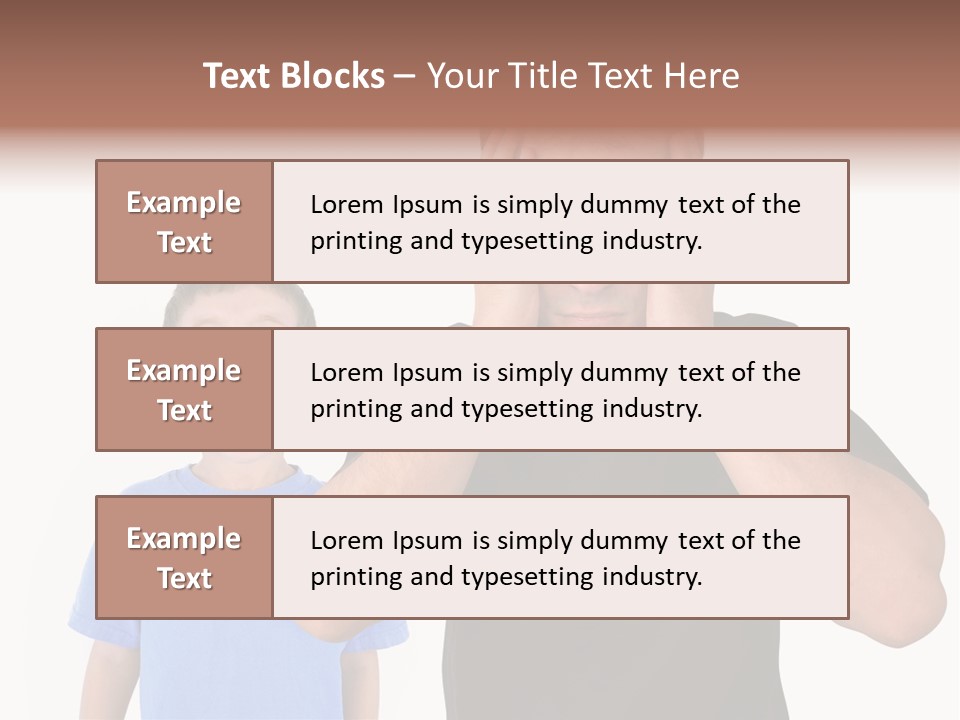 Person Confrontation Male PowerPoint Template
