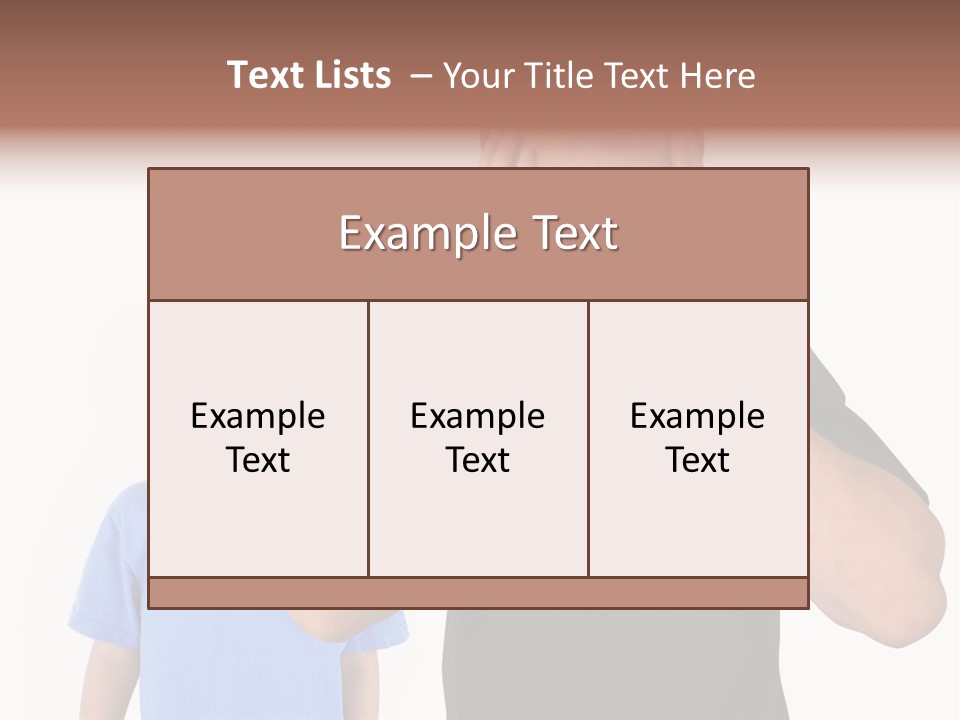 Person Confrontation Male PowerPoint Template