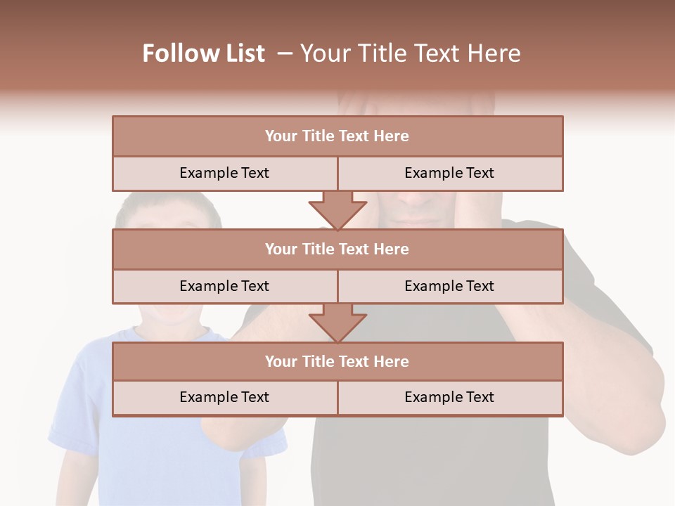 Person Confrontation Male PowerPoint Template