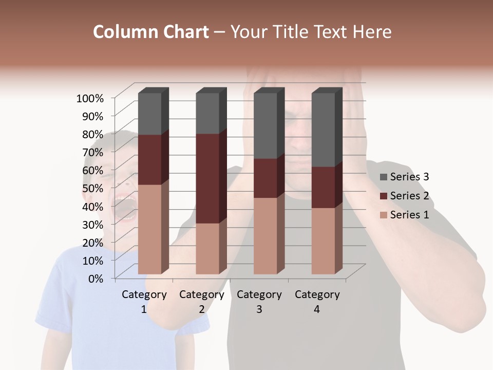 Person Confrontation Male PowerPoint Template