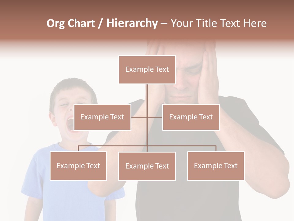 Person Confrontation Male PowerPoint Template