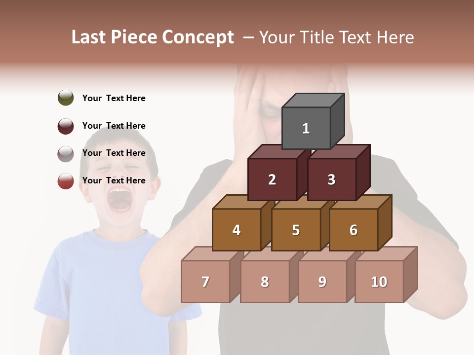 Person Confrontation Male PowerPoint Template