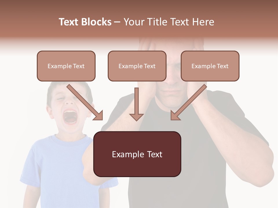 Person Confrontation Male PowerPoint Template