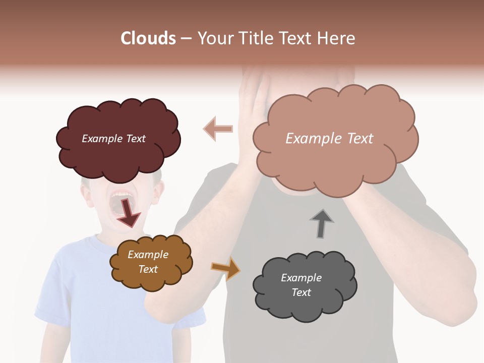 Person Confrontation Male PowerPoint Template