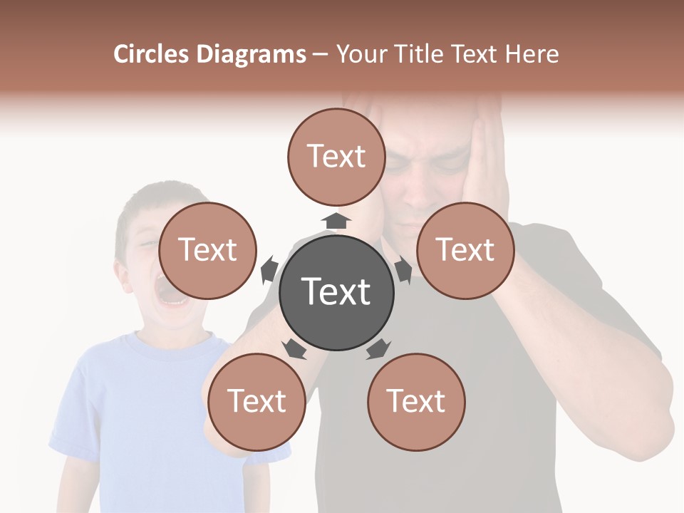 Person Confrontation Male PowerPoint Template