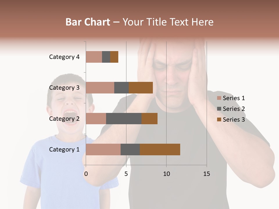 Person Confrontation Male PowerPoint Template