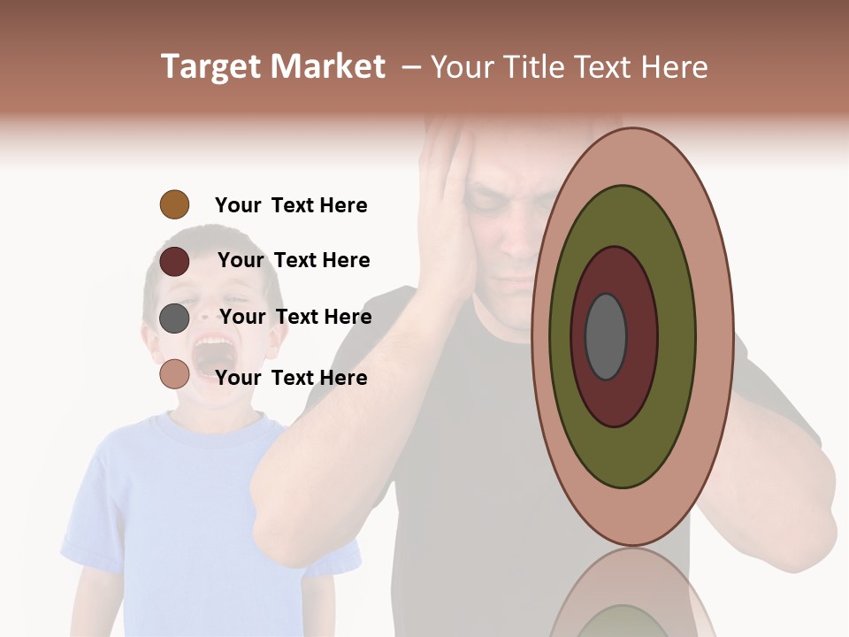 Person Confrontation Male PowerPoint Template