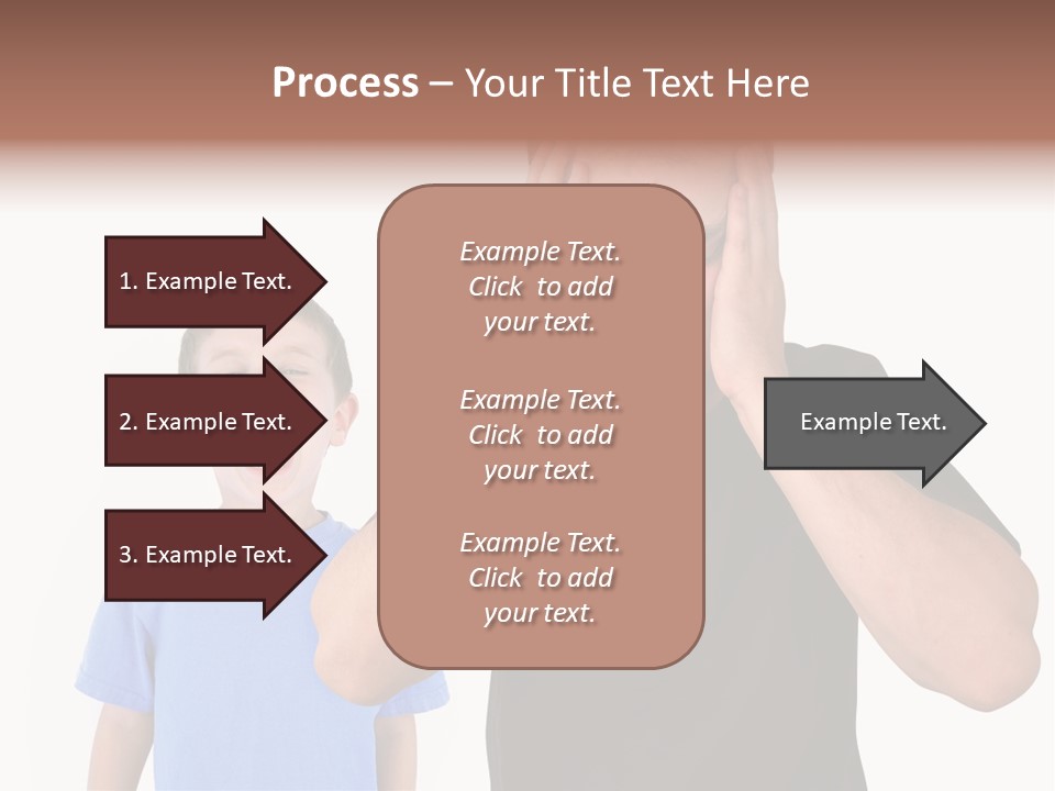 Person Confrontation Male PowerPoint Template