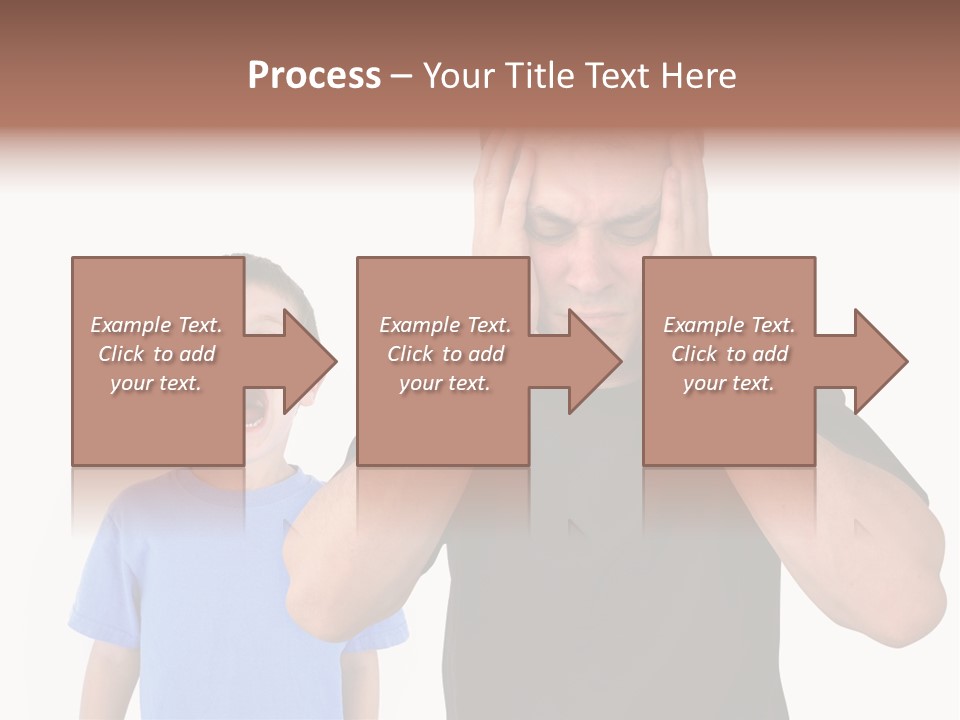 Person Confrontation Male PowerPoint Template